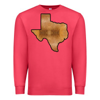 Cardinal Texas Map Western Horsehide Pattern Premium Sweatshirt - Bettercallsaul