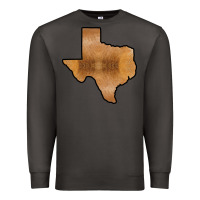Smoke Texas Map Western Horsehide Pattern Premium Sweatshirt - Bettercallsaul