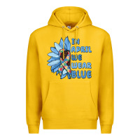 Lemon in april we wear blue Premium Hoodie - MaliasSmallBusiness