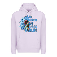 Lilac in april we wear blue Premium Hoodie - MaliasSmallBusiness