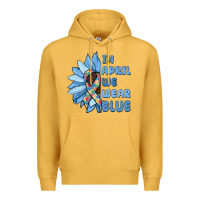 Mustard in april we wear blue Premium Hoodie - MaliasSmallBusiness