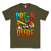 Army Green pre k dude Classic Tee - texasbilliewilder