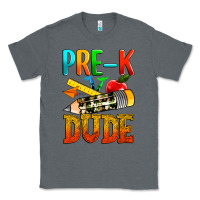 Charcoal Heather pre k dude Classic Tee - texasbilliewilder