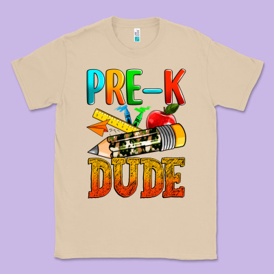 Pre K Dude Classic Tee Designed By Texasbilliewilder