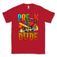 Red pre k dude Classic Tee - texasbilliewilder