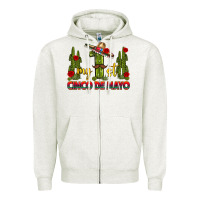 Oatmeal Heather my 1st cinco de mayo Zipper Hoodie - texasbilliewilder