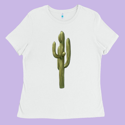 Cactus Ladies Tee Designed By Barkaloodesign