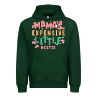 Forest Green mamas expensive little bestie Urban Hoodie - MaliasSmallBusiness