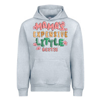 Heather Grey mamas expensive little bestie Urban Hoodie - MaliasSmallBusiness