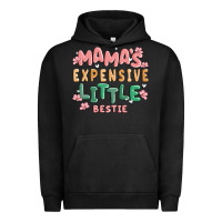 Pigment Black mamas expensive little bestie Urban Hoodie - MaliasSmallBusiness