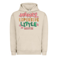 Pigment French Oak mamas expensive little bestie Urban Hoodie - MaliasSmallBusiness