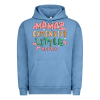 Pigment Pebble Blue mamas expensive little bestie Urban Hoodie - MaliasSmallBusiness