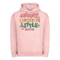 Pigment Salmon mamas expensive little bestie Urban Hoodie - MaliasSmallBusiness