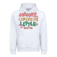 White mamas expensive little bestie Urban Hoodie - MaliasSmallBusiness