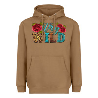 Toasted Coconut stay wild Heavyweight Hoodie - HRA Design Shop