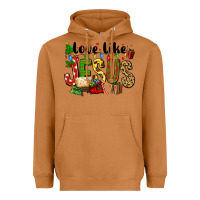 Meerkat Christmas love like jesus Heavyweight Hoodie - FaDigitalArtStudio
