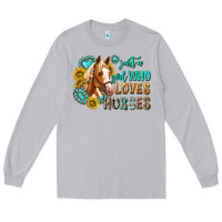 Moon Dust western just a girl who loves horses Long Sleeve Tee - texasbilliewilder
