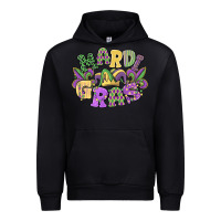 Black mardi gras Urban Hoodie - MaliasSmallBusiness
