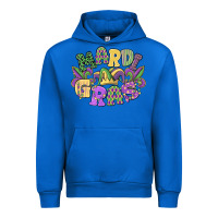 Cobalt mardi gras Urban Hoodie - MaliasSmallBusiness
