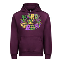 Mauve Wine mardi gras Urban Hoodie - MaliasSmallBusiness