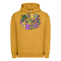 Pigment Peanut Butter mardi gras Urban Hoodie - MaliasSmallBusiness