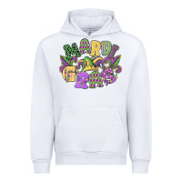 White mardi gras Urban Hoodie - MaliasSmallBusiness