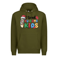 Army Green i teac au some kids Premium Hoodie - MaliasSmallBusiness