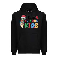 Black i teac au some kids Premium Hoodie - MaliasSmallBusiness