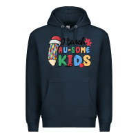Navy i teac au some kids Premium Hoodie - MaliasSmallBusiness