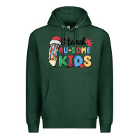 Sports Green i teac au some kids Premium Hoodie - MaliasSmallBusiness