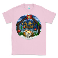 Bubblegum Pink oh holy night Classic Tee - BundleAndBundleShop