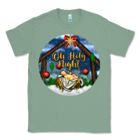 Sage oh holy night Classic Tee - BundleAndBundleShop