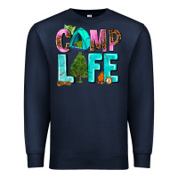 Navy camp life Premium Sweatshirt - AdoDesignShop