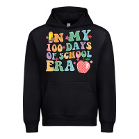 Black in my 100 days of school era Urban Hoodie - MaliasSmallBusiness