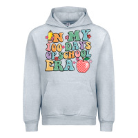 Heather Grey in my 100 days of school era Urban Hoodie - MaliasSmallBusiness