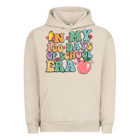 Pigment French Oak in my 100 days of school era Urban Hoodie - MaliasSmallBusiness