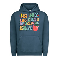 Pigment Midnight Navy in my 100 days of school era Urban Hoodie - MaliasSmallBusiness