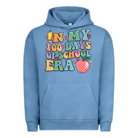 Pigment Pebble Blue in my 100 days of school era Urban Hoodie - MaliasSmallBusiness