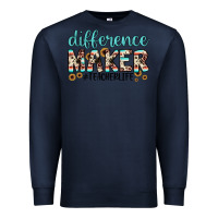 Navy difference maker Premium Sweatshirt - JahusDesignShop