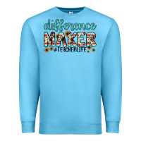 Ocean Blue difference maker Premium Sweatshirt - JahusDesignShop