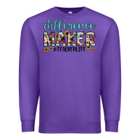 Purple difference maker Premium Sweatshirt - JahusDesignShop