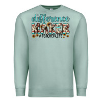 Seafoam difference maker Premium Sweatshirt - JahusDesignShop