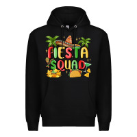 Black fiesta squad Premium Hoodie - MaliasSmallBusiness