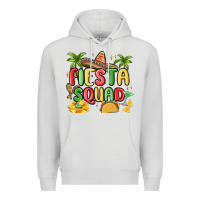 Dove Grey fiesta squad Premium Hoodie - MaliasSmallBusiness
