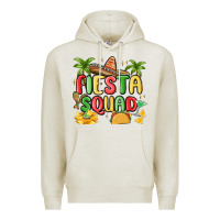 Oatmeal Heather fiesta squad Premium Hoodie - MaliasSmallBusiness
