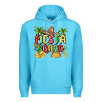 Ocean Blue fiesta squad Premium Hoodie - MaliasSmallBusiness