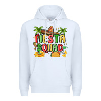 White fiesta squad Premium Hoodie - MaliasSmallBusiness