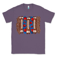 Lavender football brushstroke Classic Tee - Zillion Design Studio