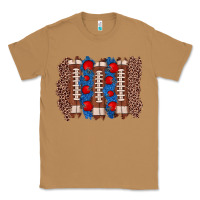 Toasted Coconut football brushstroke Classic Tee - Zillion Design Studio