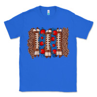 True Royal football brushstroke Classic Tee - Zillion Design Studio
